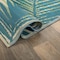 World Rug Gallery Tropical Floral Reversible Plastic 3'x5' Green Outdoor Rug 6051GREEN3X5 - alternate 8